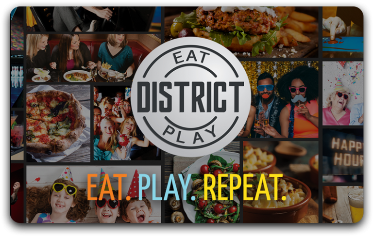 District Eat and Play Card